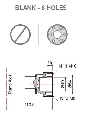 COMET PUMP APS41 DETAILS OF shaft