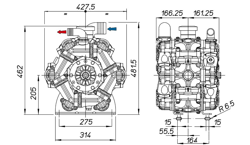 COMET PUMP BPS300 PERFORMANCE OUTPUT
