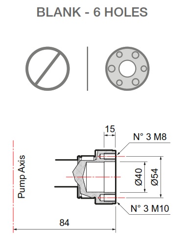 COMET PUMP P48 SHAFT DETAILS