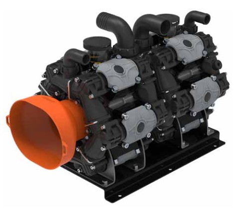 COMET TANDEM PUMP SET UP