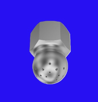 LECHLER TANK RINSE NOZZLE STAINLESS STEEL