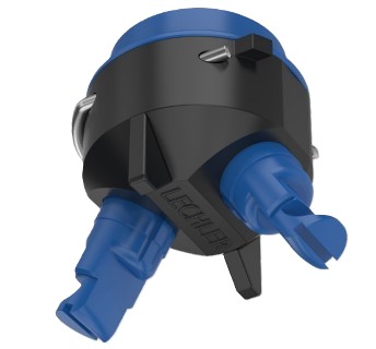 LECHLER DEMO BAYONET COMBINATION FOR AIR INDUCTION NOZZLES