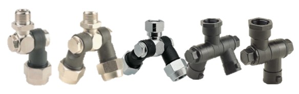 NOZZLE HOLDERS SWIVELS